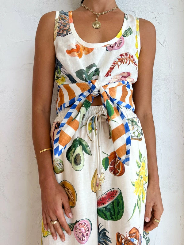 Alemais Theo Top In Multi - Image 2