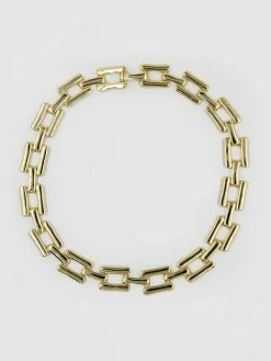 Brie Leon Agnes Choker In Gold