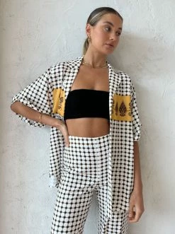 Camilla And Marc Adrien Bandeau Top In Black