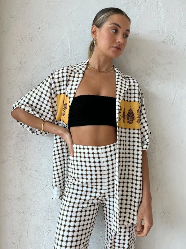 Camilla And Marc Adrien Bandeau Top In Black