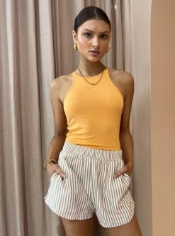 Camilla And Marc Elias Tank In Dusty Apricot