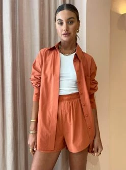 Camilla And Marc Rodrigo Shirt In Clay