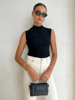 Camilla And Marc Saint Sleeveless Top In Black