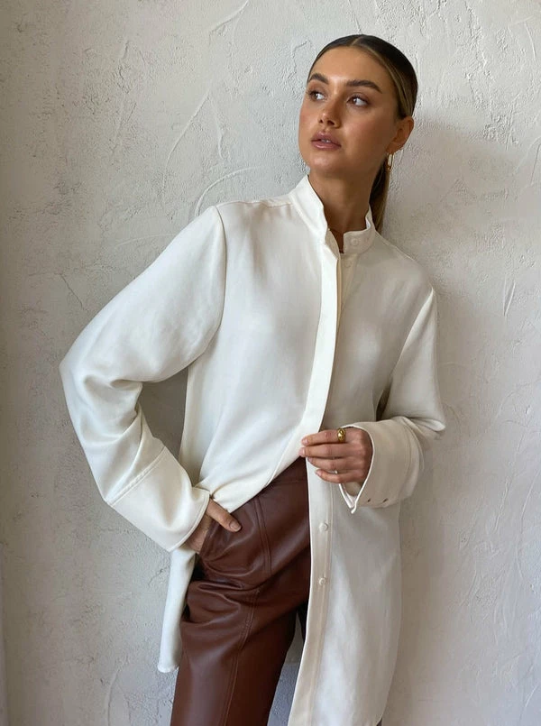 Camilla And Marc Alvis Shirt In Cream