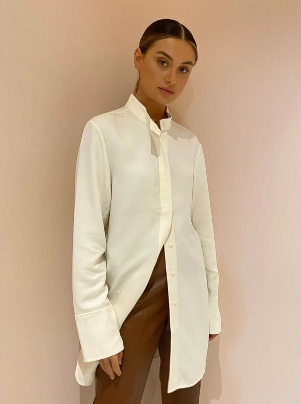 Camilla And Marc Alvis Shirt In Cream - Image 6