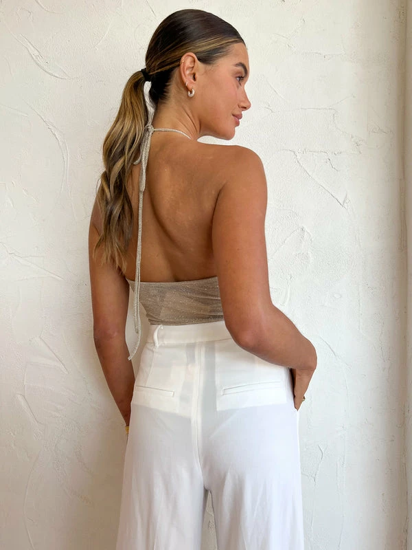 Camilla And Marc Ibiza Bodysuit In Gold - Image 3