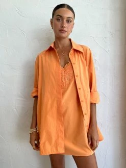 Camilla And Marc Sable Shirt In Persimmon