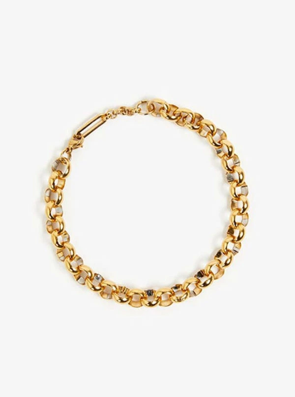 Porter Chunky Belcher Bracelet In Gold - Image 2
