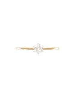 By Charlotte 14k Crystal Lotus Flower Ring