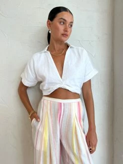 Elka Collective Beverley Top In White