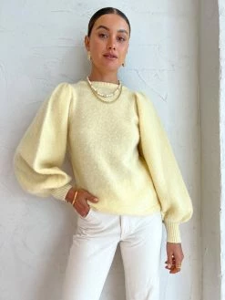 Kinney Kiki Jumper In Butter Lemon