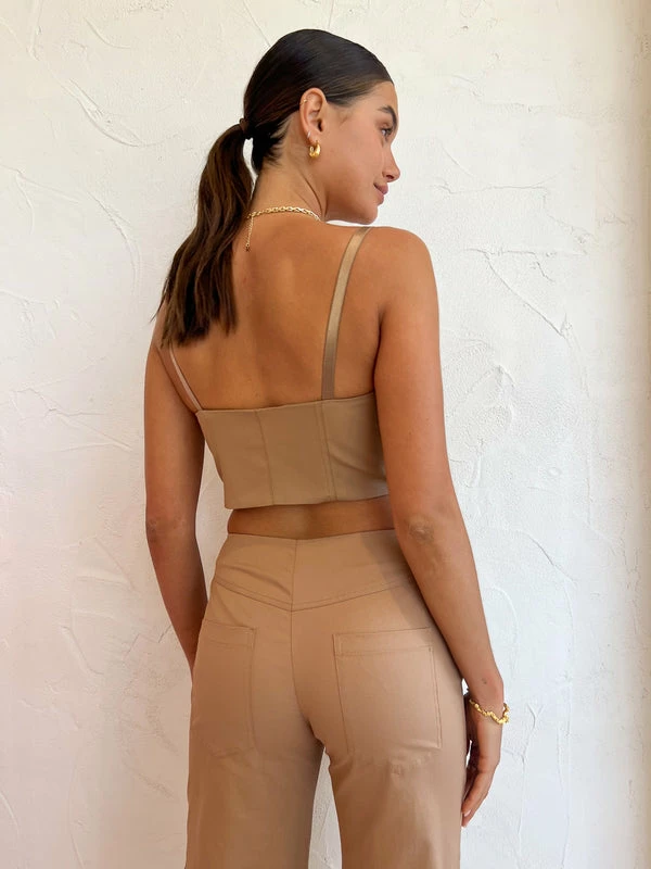 Manning Cartell Cool Clique Bustier In Clay - Image 4