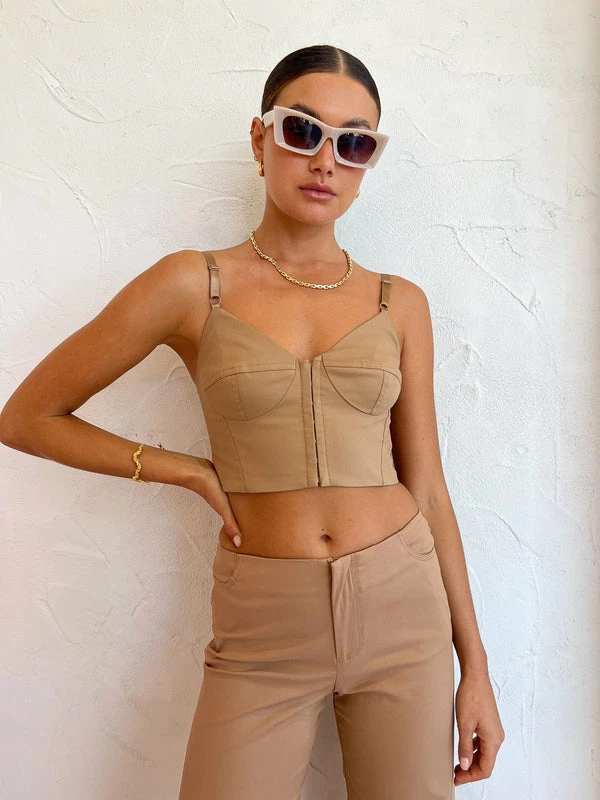 Manning Cartell Cool Clique Bustier In Clay - Image 2