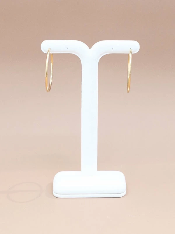 Porter 90s Hoops 30mm In Gold - Image 4