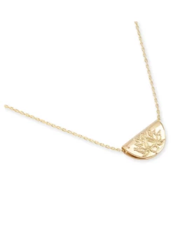By Charlotte Gold Lotus Short Necklace In Gold