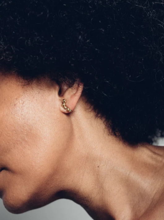 Released From Love Classic Studs 001 In Gold - Image 2