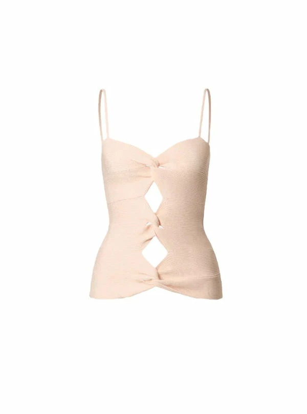 Viktoria & Woods Strobe Top In Apricot - Image 6