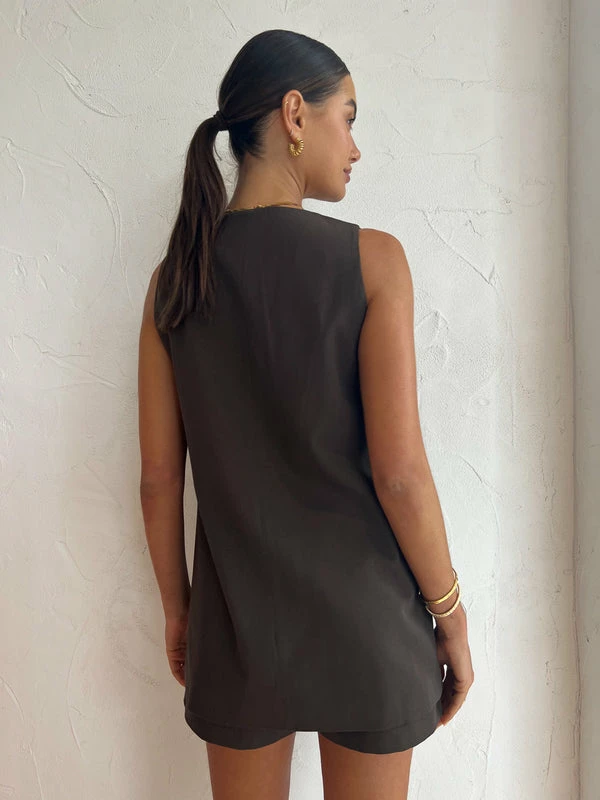 Tojha Mabel Top In Cocoa - Image 5