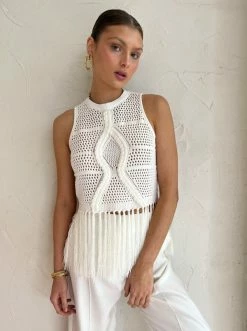 Viktoria & Woods Mesmerise Top In Ivory