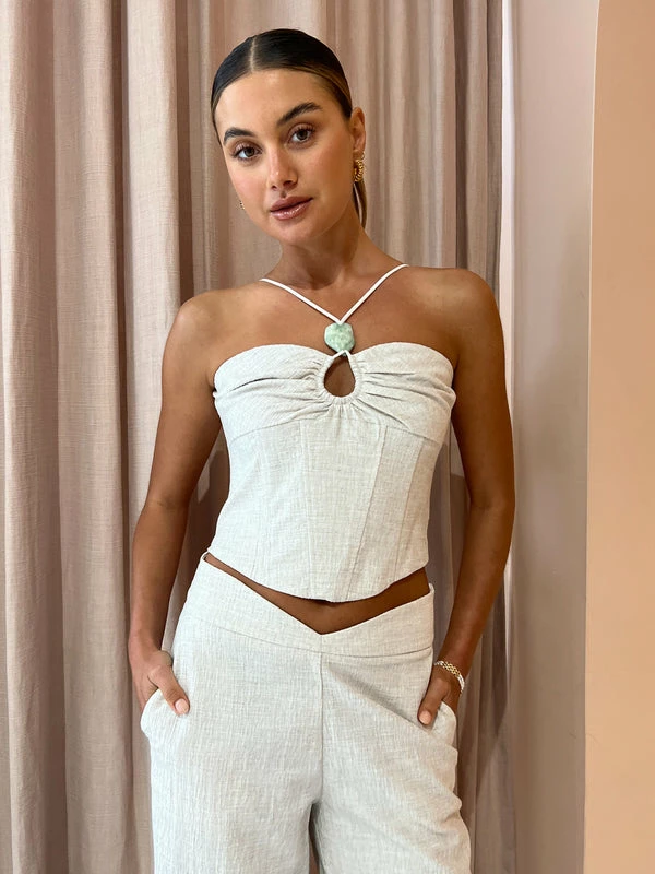 Viktoria & Woods Delta Bustier In Natural - Image 2