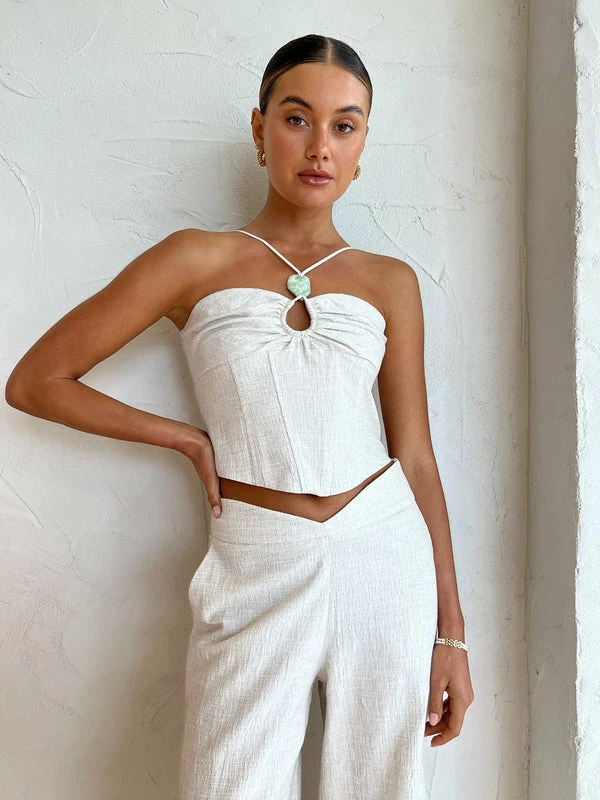 Viktoria & Woods Delta Bustier In Natural - Image 5