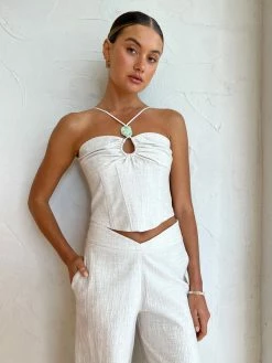 Viktoria & Woods Delta Bustier In Natural