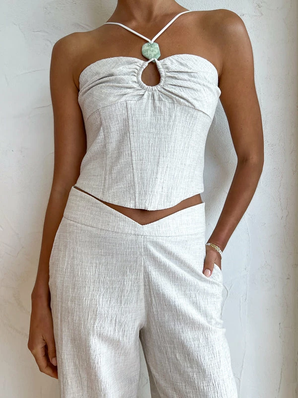 Viktoria & Woods Delta Bustier In Natural - Image 6