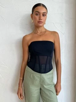 Viktoria & Woods Rome Bustier In Eclipse