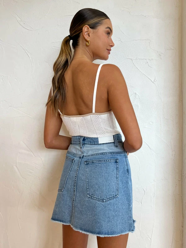 Viktoria & Woods Viscount Top In Ivory - Image 4