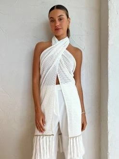 Viktoria And Woods Dusk Wrap In Ivory