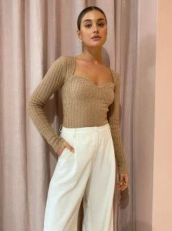 Viktoria & Woods Victory Knit In Caramel