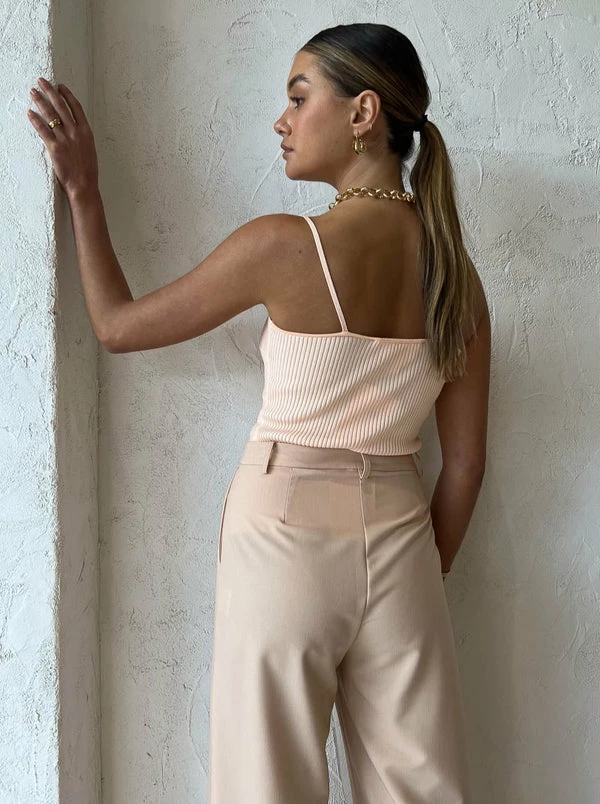 Viktoria & Woods Strobe Top In Apricot - Image 4