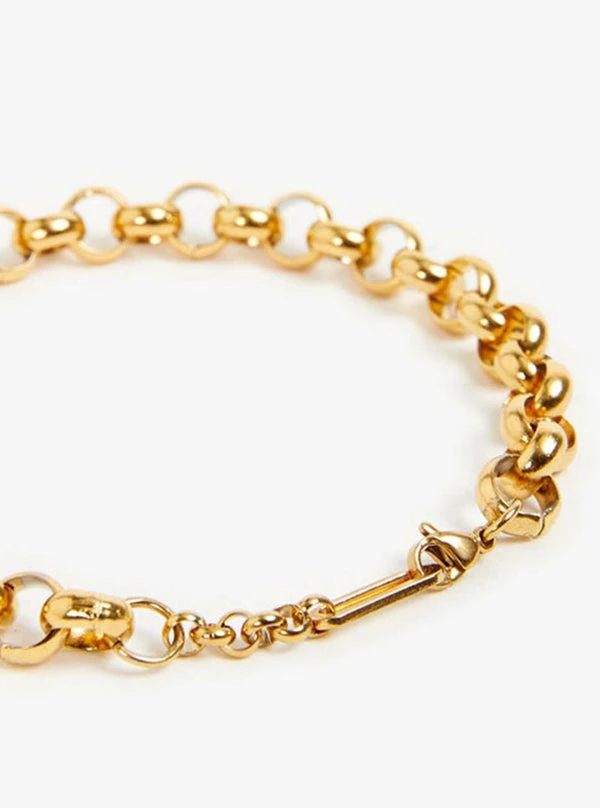 Porter Chunky Belcher Bracelet In Gold - Image 3