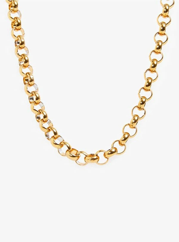 Porter Chunky Belcher Necklace In Gold