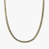 Porter Hailey Snake Short Necklace In Gold
